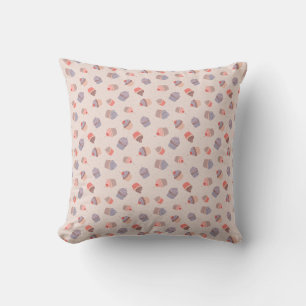 Pastel Cupcake Confetti Throw Kissen