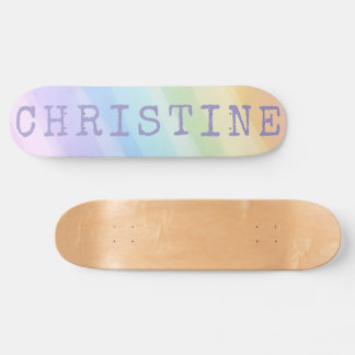 Pastel Custom Board Option to add Trucks & Wheels Skateboard