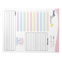 Pastel Daily Planner -To do list, reminder & notes