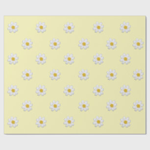 Pastel Daisy Wrapping Paper Geschenkpapier