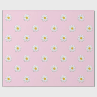 Pastel Daisy Wrapping Paper Geschenkpapier