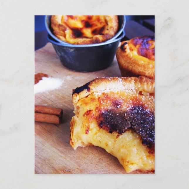 Pastel de Nata Postkarte (Vorderseite)