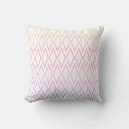 Pastel Diamond Muster Pillow Personalisiert Girls Kissen