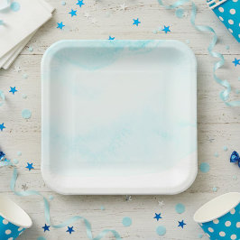 Pastel disposable plates - Party paper plates Pappteller