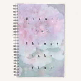 Pastel Dream Floral Spiral Notebook. Notizbuch