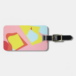 Pastel Dreamscape Luggage Tag Gepäckanhänger