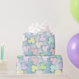 Pastel Ducks - Milchbad Geschenkpapier