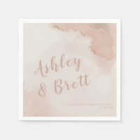 Pastel Dusty Pink Glitzer Gold Trendy Wedding