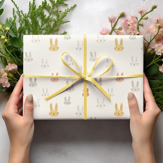 Pastel Easter Bunnies | Easter Wrapping Paper Geschenkpapier (Von Creator hochgeladen)