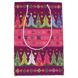 Pastel Fair Insel Weihnachten 1 Mittlere Geschenktüte