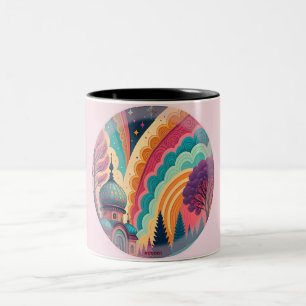 Pastel Fantasy Dome Tasse – Anpassbar