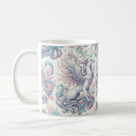 Pastel Fantasy Griffin Kaffeetasse