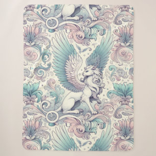 Pastel Fantasy Griffin Sherpadecke