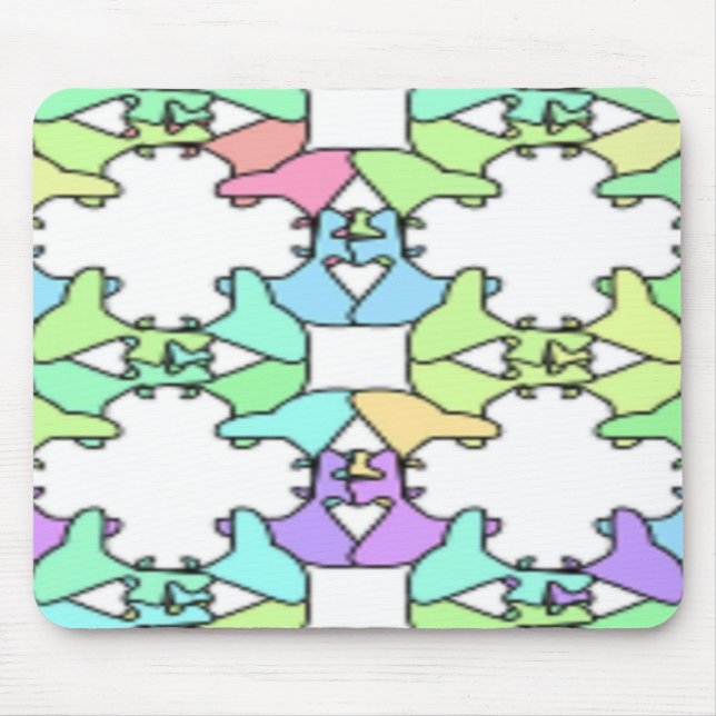 PASTEL FARBEN MOUSEPAD (Vorne)