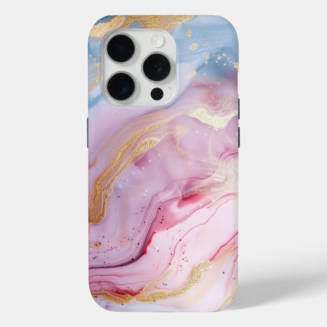 Pastel farbig Elegant Glamour Script Case Mate (Rückseite)
