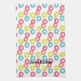 Pastel Feinschmecker Cereal Floatie Loops Moderne Geschirrtuch