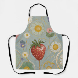 Pastel Floral & Berry Delight Schürze