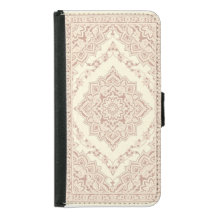 Pastel Floral Filigree Rug Samsung Hülle