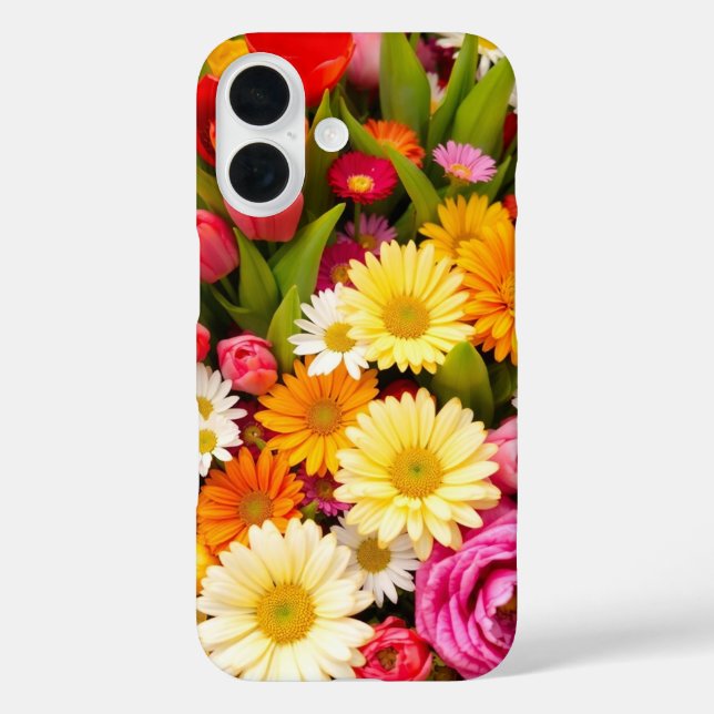 Pastel Floral Harmony - sanfte Frühlingsblumen Case-Mate iPhone Hülle (Rückseite)