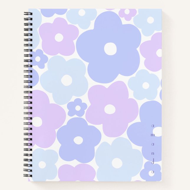 Pastel Floral Notizbuch (Vorderseite)