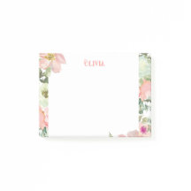 Pastel Floral Personalisiert