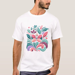 Pastel Floral Phone Case - Abstrakt botanisch T-Shirt