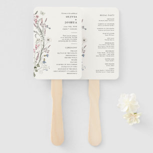 Pastel Floral Programm Fächer