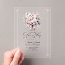 Pastel Floral Romantische Liebe Extravagantes Brau