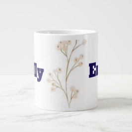 Pastel Floral Tasse | Personalisiert mit Ihrem Nam