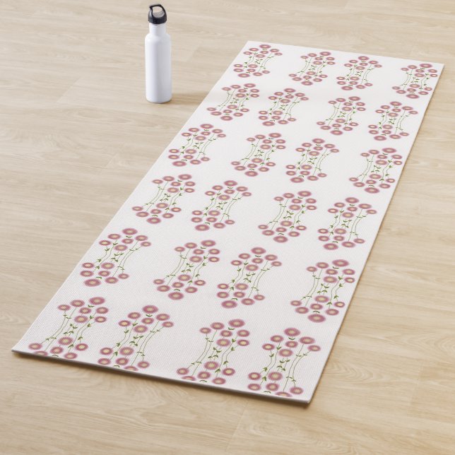 Pastel Floral  Yogamatte (Beispiel)