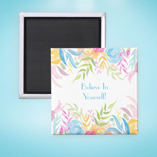 Pastel Foliage glaubt euch selbst! Magnet