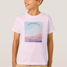 Pastel Foto Beerdigung Kid's T-Shirt