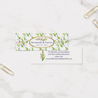 Pastel Garden Floral Wedding Information