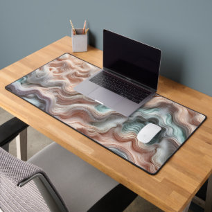 Pastel Generative Landschaft Schreibtischunterlage