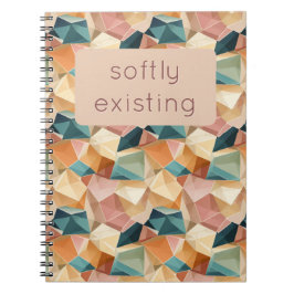 Pastel Geometric Pop | Jewel Custom Notebook Notizblock