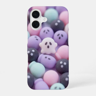 Pastel Ghost Marshmallows Halloween Case iPhone 16 Hülle