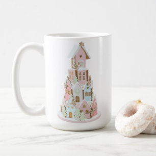 Pastel Gingerbread Sugar Castle Tasse