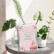 Pastel Girls Geburtstagskarte Unsere kleine Prinze