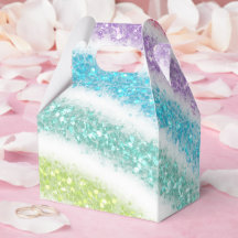 Pastel Glitzer Rainbow