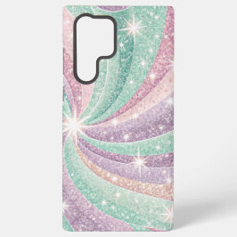 Pastel Glitzer wirbeln Handy Case Samsung Galaxy Hülle