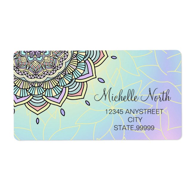 Pastel Glow Mandala ID359 (Vorne)