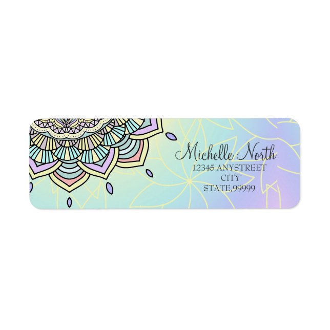 Pastel Glow Mandala ID359 (Vorne)