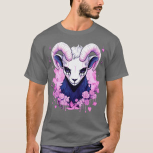Pastel Goth Baphomet Creepy Kawaii Ziege Menhera T-Shirt