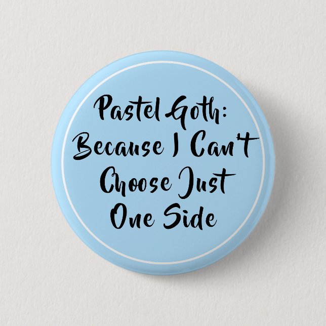Pastel Goth Button (Vorderseite)