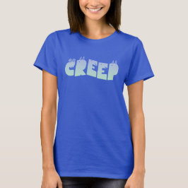 Pastel Goth Creep Monster Creepy Letters T-Shirt