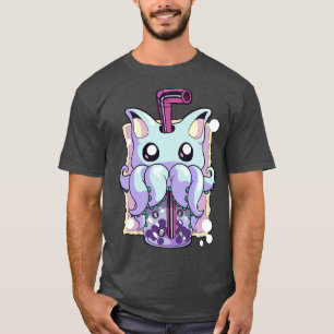Pastel Goth Creepy Boba Bubble Tee Kawaii