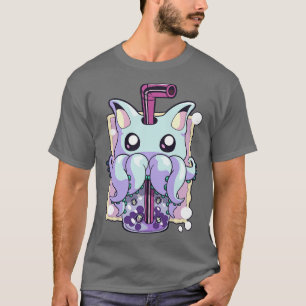 Pastel Goth Creepy Boba Bubble Tee Kawaii