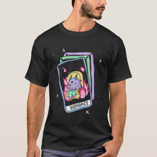 Pastel-Goth creepy Kawaii Creepy Tarotkarte Baphom T-Shirt