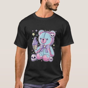 Pastel Goth Creepy Niedlich Witchy Zombie Voodoo B T-Shirt