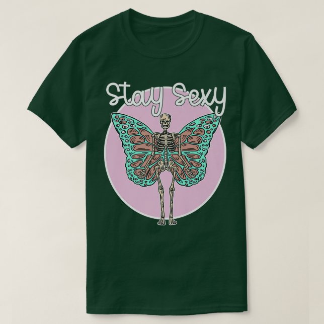Pastel Goth Dark Academia Ästhetik Indie Butterfl T-Shirt (Design vorne)
